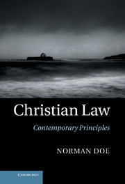 Apariție editorială: Norman Doe, Christian Law Contemporary Principles